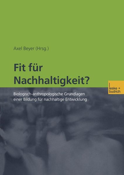 Produktbild: Fit f&uuml;r Nachhaltigkeit?