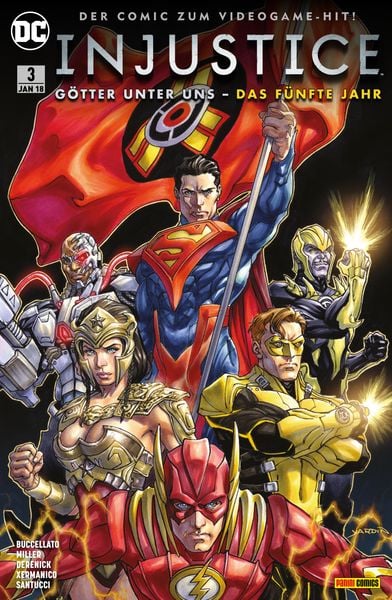 Produktbild: Injustice - G&ouml;tter unter uns: Das f&uuml;nfte Jahr: Bd. 3