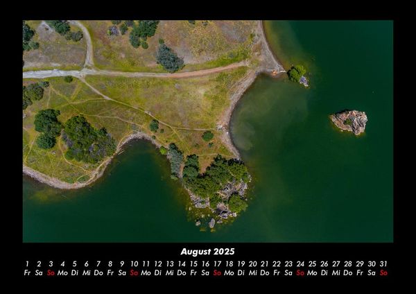 Produktbild: Landschaftskalender 2025 Fotokalender DIN A3
