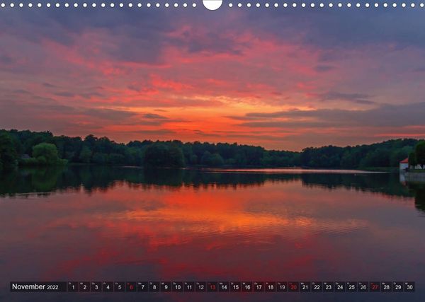 Produktbild: Romantische Sonnenunterg&auml;nge (Wandkalender 2022 DIN A3 quer)