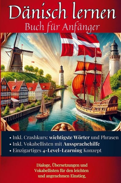 Produktbild: D&auml;nisch lernen: Buch f&uuml;r Anf&auml;nger