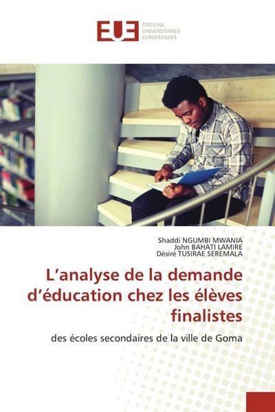 Produktbild: L'analyse de la demande d'&eacute;ducation chez les &eacute;l&egrave;ves finalistes