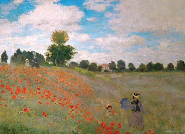 Produktbild: Mohnfeld von Claude Monet 1000 Teile