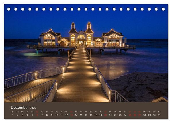 Produktbild: Ostsee - Perlen aus Mecklenburg-Vorpommern (Tischkalender 2026 DIN A5 quer), CALVENDO Monatskalender