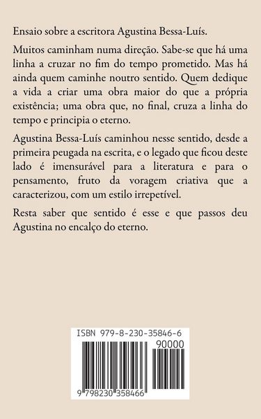Produktbild: Agustina Bessa-Lu&iacute;s e o Sentido do Eterno