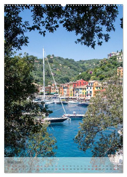 Produktbild: Portofino - Im Herzen der italienischen Riviera!! (Wandkalender 2026 DIN A2 hoch), CALVENDO Monatskalender