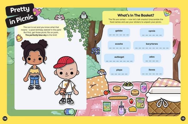 Produktbild: Toca Boca Find Your Style Sticker Book