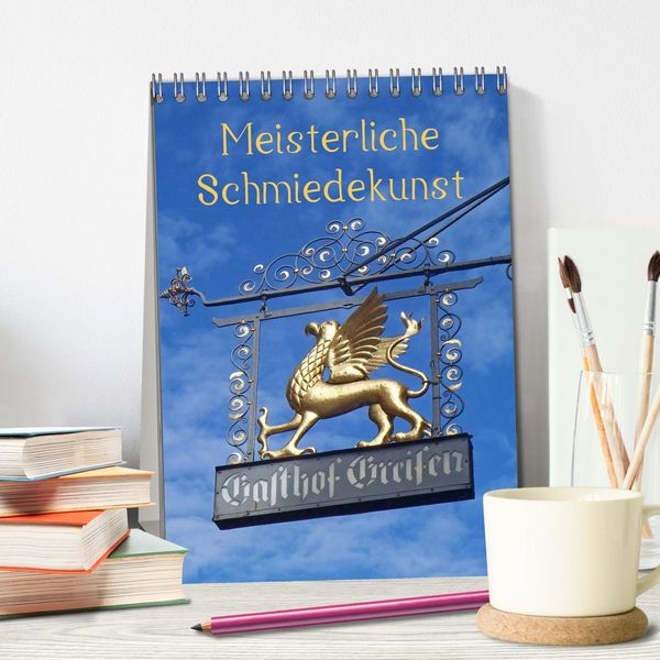 Produktbild: Meisterliche Schmiedekunst (Tischkalender 2026 DIN A5 hoch), CALVENDO Monatskalender