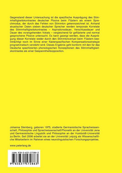 Produktbild: Gefl&uuml;sterte Plosive