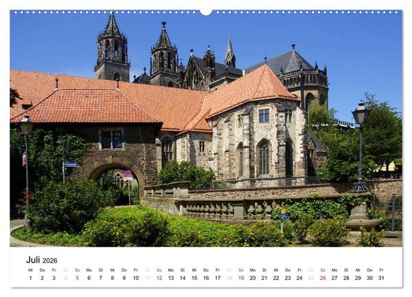 Produktbild: Mein Magdeburg 2026 (hochwertiger Premium Wandkalender 2026 DIN A2 quer), Kunstdruck in Hochglanz