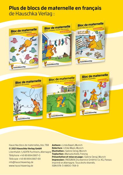 Produktbild: Bloc de maternelle &agrave; partir de 4 ans - Trouver les formes, les couleurs, les erreurs - coloriage enfant - cahier vacances 4 ans