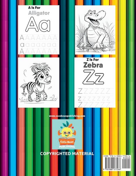 Produktbild: Animal Alphabet Coloring Book