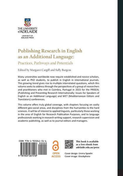 Produktbild: Publishing Research in English as an Additional Language