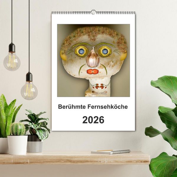 Produktbild: Ber&uuml;hmte Fernsehk&ouml;che (Wandkalender 2026 DIN A2 hoch), CALVENDO Monatskalender