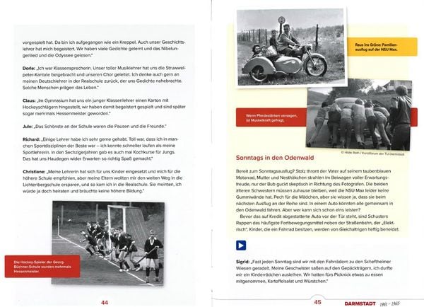Produktbild: Aufgewachsen in Darmstadt in den 50er & 60er Jahren