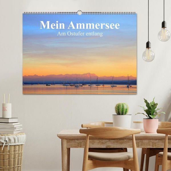 Produktbild: Mein Ammersee - am Ostufer entlang (Wandkalender 2026 DIN A2 quer), CALVENDO Monatskalender