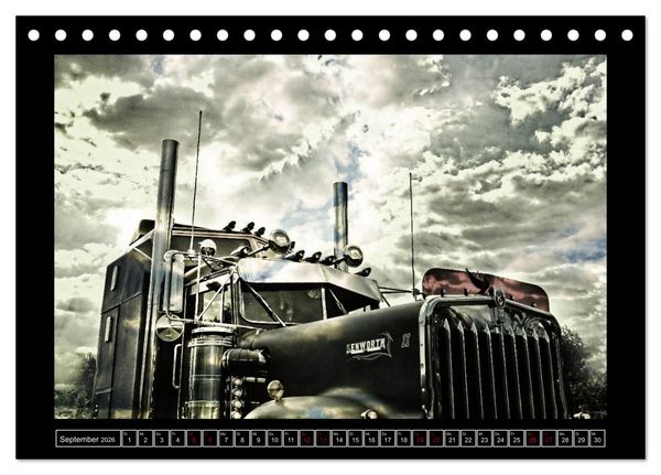 Produktbild: Kenworth W900 PHOTOART (Tischkalender 2026 DIN A5 quer), CALVENDO Monatskalender