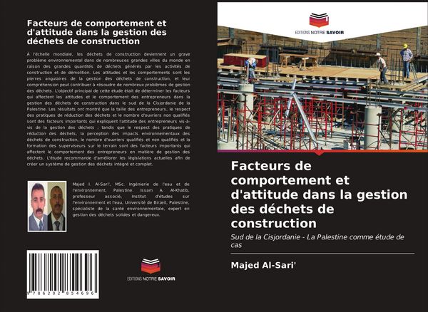 Produktbild: Facteurs de comportement et d'attitude dans la gestion des d&eacute;chets de construction