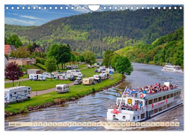 Produktbild: Let's start Camping (Wandkalender 2026 DIN A4 quer), CALVENDO Monatskalender