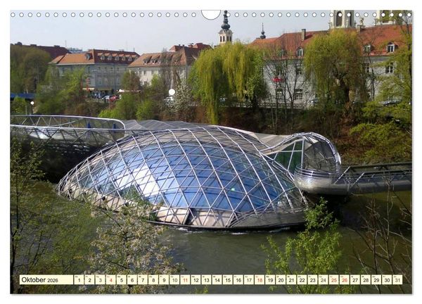 Produktbild: Mein Graz. Perle an der Mur (Wandkalender 2026 DIN A3 quer), CALVENDO Monatskalender