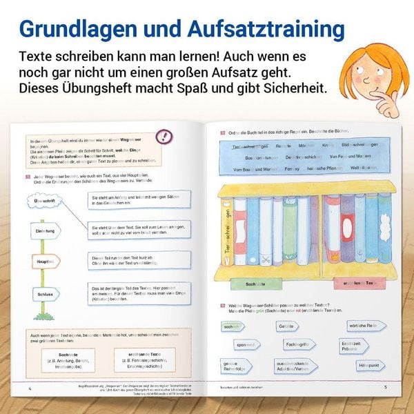 Produktbild: Das &Uuml;bungsheft Texte schreiben 5