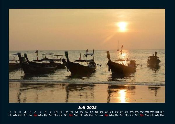Produktbild: Bootskalender 2025 Fotokalender DIN A4