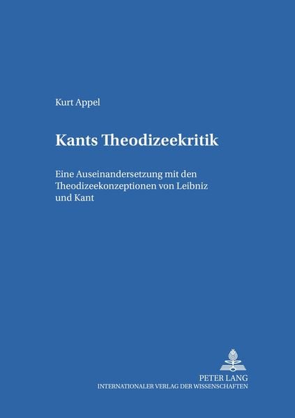 Produktbild: Kants Theodizeekritik