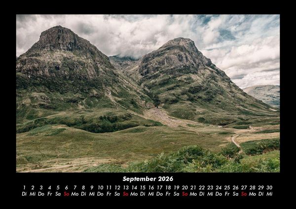 Produktbild: Berge 2026 Fotokalender DIN A3