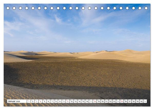 Produktbild: Gran Canaria - Fesselnde Landschaften (Tischkalender 2026 DIN A5 quer), CALVENDO Monatskalender