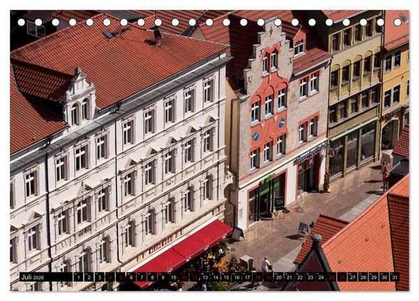 Produktbild: Naumburg - Kleinod an der Saale (Tischkalender 2026 DIN A5 quer), CALVENDO Monatskalender