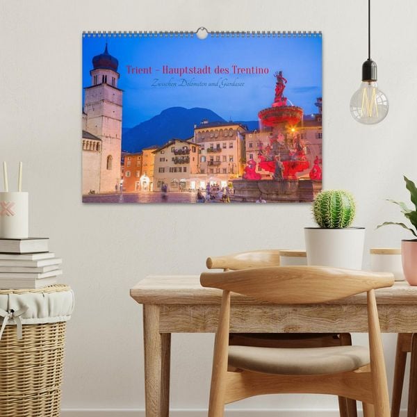 Produktbild: Trient - Hauptstadt des Trentino (Wandkalender 2026 DIN A3 quer), CALVENDO Monatskalender