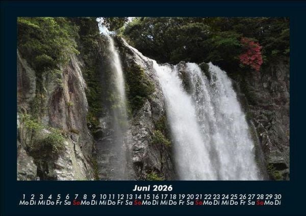 Produktbild: Wasserf&auml;lle 2026 Fotokalender DIN A5