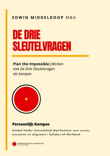 Produktbild: De Drie Sleutelvragen - Persoonlijk Kompas