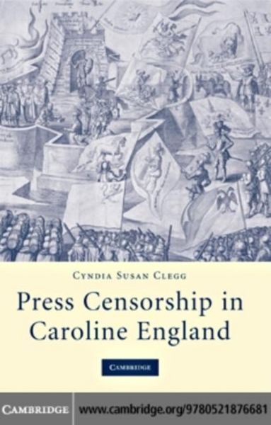 Produktbild: Press Censorship in Caroline England