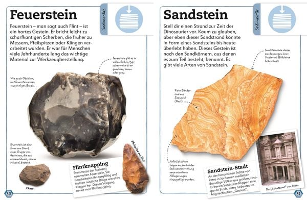 Steine und Mineralien