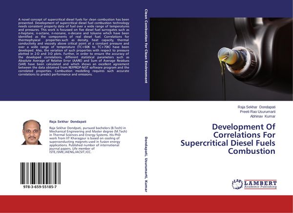 Produktbild: Development Of Correlations For Supercritical Diesel Fuels Combustion