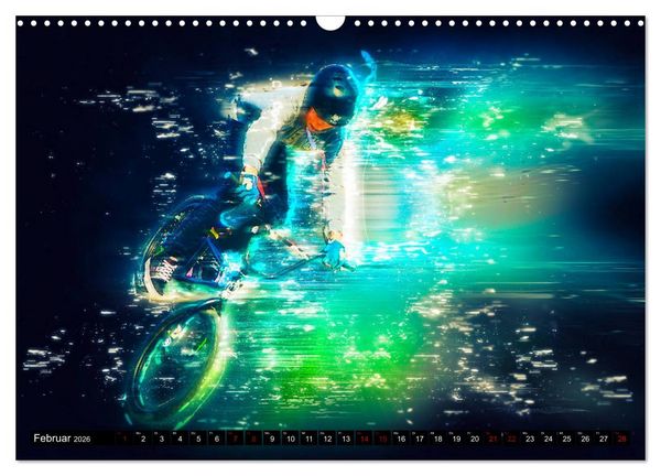 Produktbild: BMX Universum (Wandkalender 2026 DIN A3 quer), CALVENDO Monatskalender