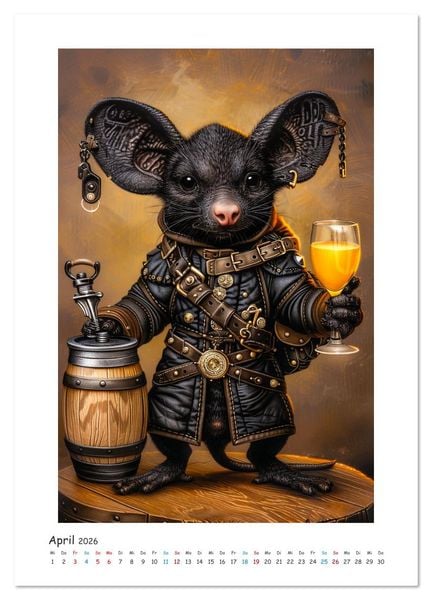 Produktbild: Die Zeitw&auml;chter (Wandkalender 2026 DIN A3 hoch), CALVENDO Monatskalender