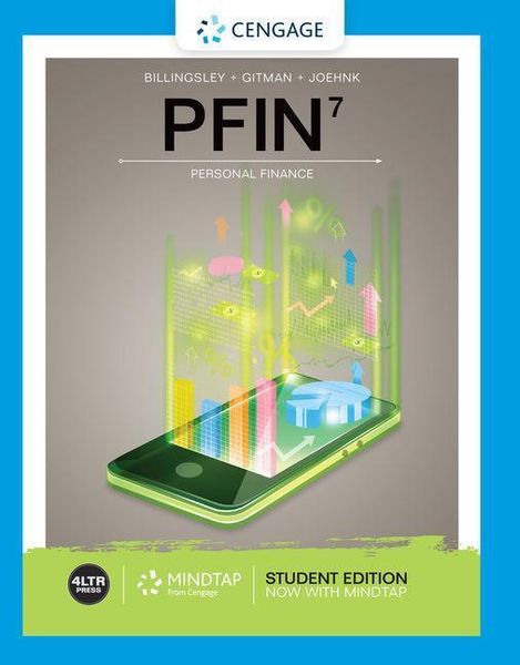 Produktbild: Billingsley, R: Bundle: Pfin + Mindtap, 1 Term Printed Acces