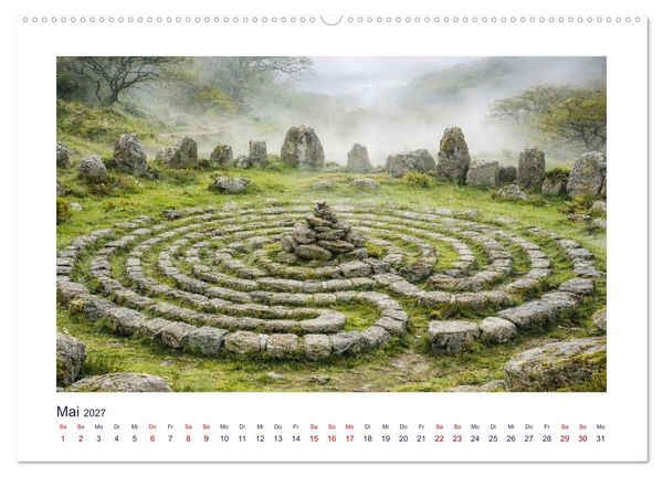 Produktbild: Mythologische Labyrinthe (Wandkalender 2027 DIN A2 quer), CALVENDO Monatskalender