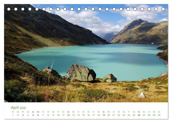 Produktbild: Bergwelt in &Ouml;sterreich (Tischkalender 2026 DIN A5 quer), CALVENDO Monatskalender