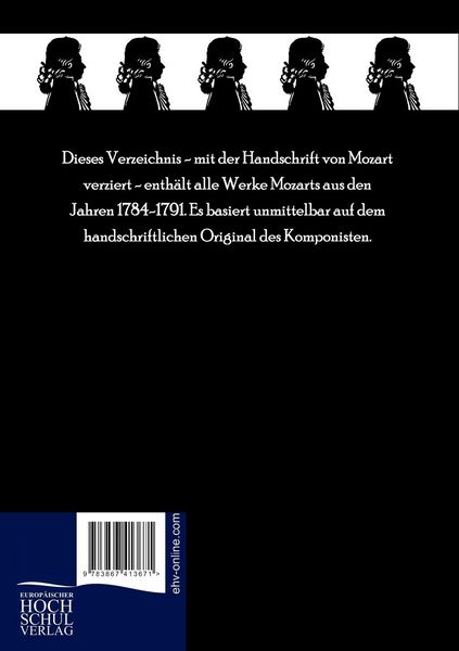 Produktbild: Mozart's thematischer Catalog