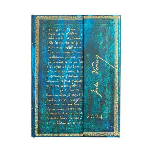 Produktbild: Paperblanks 2024 Verne, Twenty Thousand Leagues Embellished