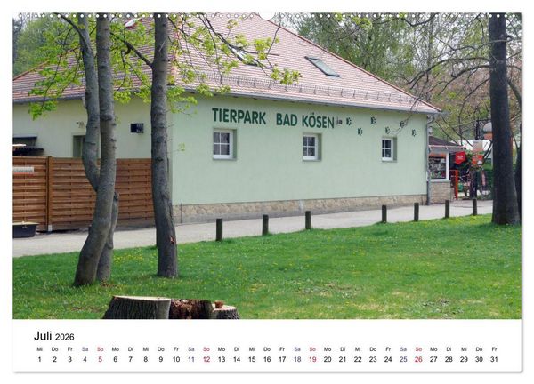 Produktbild: Solbad an der Saale - Bad K&ouml;sen (hochwertiger Premium Wandkalender 2026 DIN A2 quer), Kunstdruck in Hochglanz