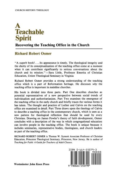 Produktbild: A Teachable Spirit