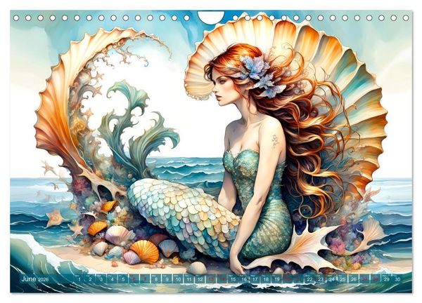 Produktbild: Conch queens (Wall Calendar 2026 DIN A4 landscape), CALVENDO 12 Month Wall Calendar