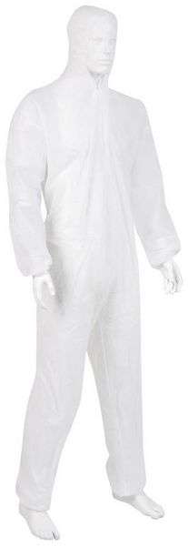 Produktbild: medical care & serve 1005176 Einmal-Schutzoverall EXTRAGRO&szlig; XXL Kleider-Gr&ouml;&szlig;e: XXL Wei&szlig;