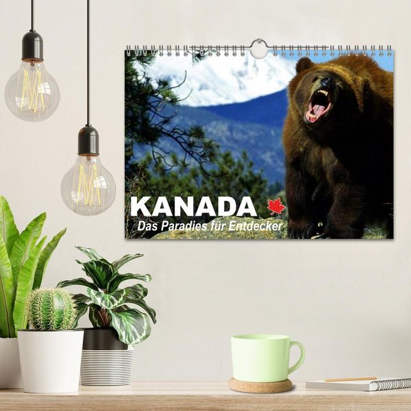 Produktbild: Kanada - Das Paradies f&uuml;r Entdecker (Wandkalender 2026 DIN A4 quer), CALVENDO Monatskalender
