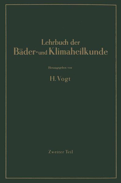 Produktbild: Lehrbuch der B&auml;der- und Klimaheilkunde