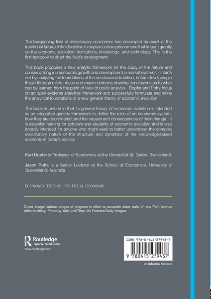 Produktbild: The General Theory of Economic Evolution